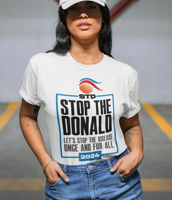 Stop the Donald White T-shirt