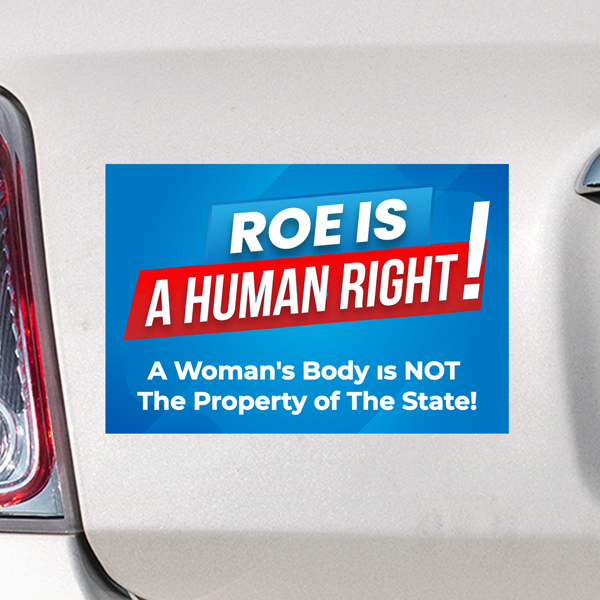 Roe V Wade Bumper Sticker