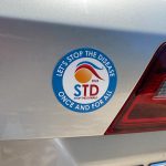 Stop the Donald Car Magnet for 2024