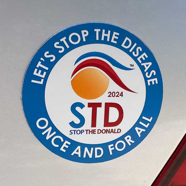 Stop the Donald Car Magnet