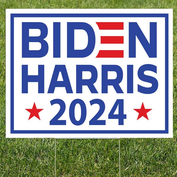 Biden Harris Sign